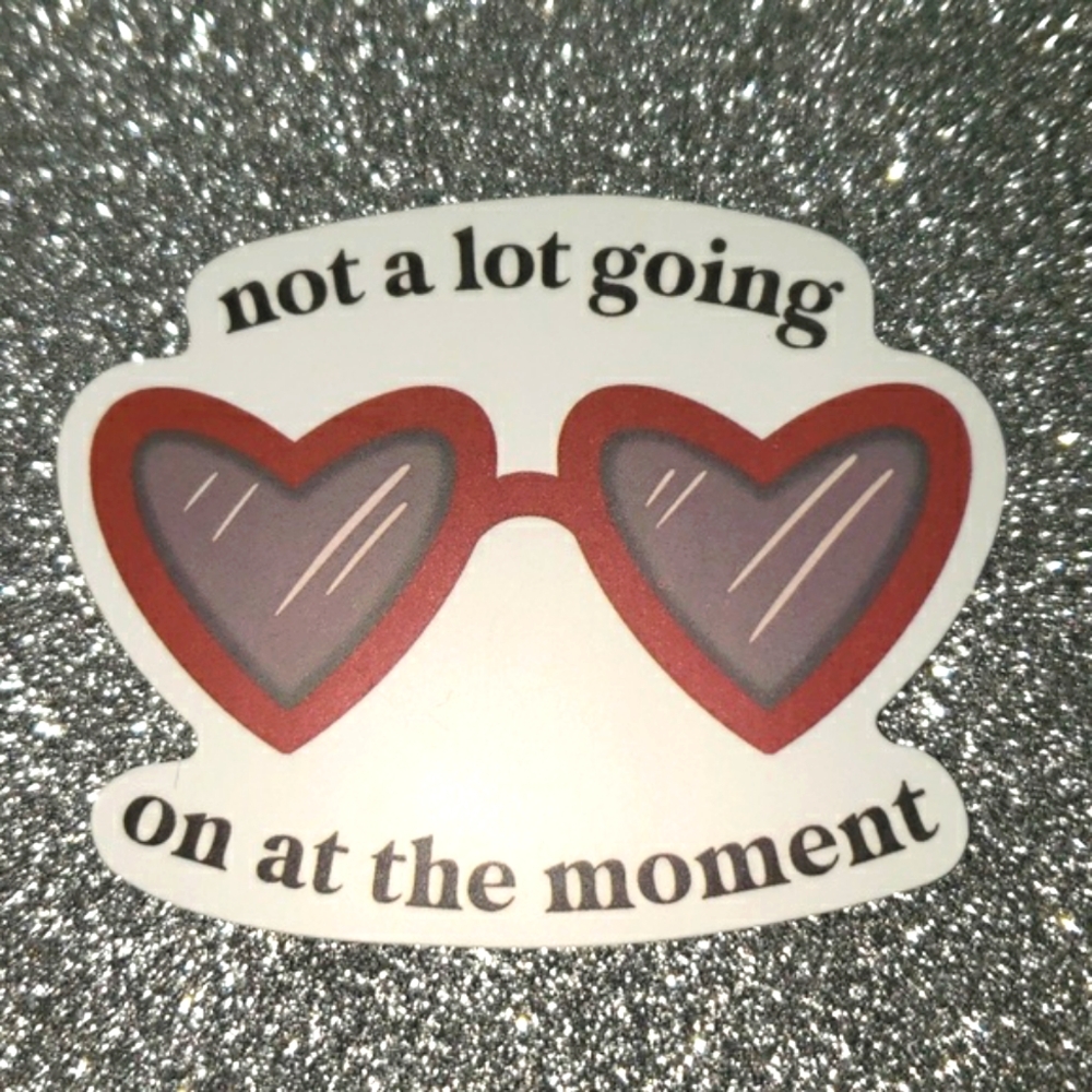10/$10 RED Taylor Swift Waterproof Sticker 22